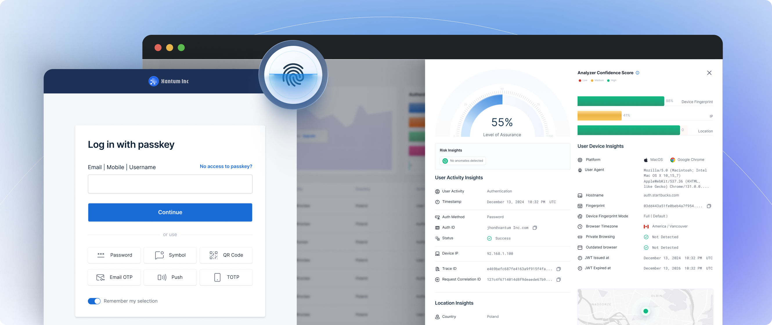 Higher conversion, zero credential risk — passwordless authentication flow