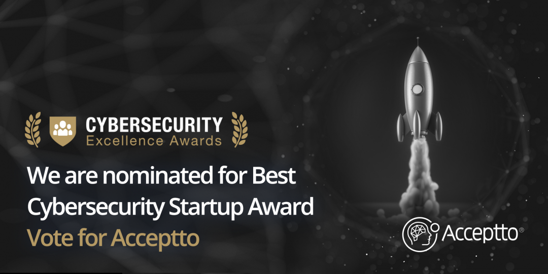 Acceptto Wins 4 Cybersecurity Excellence Awards