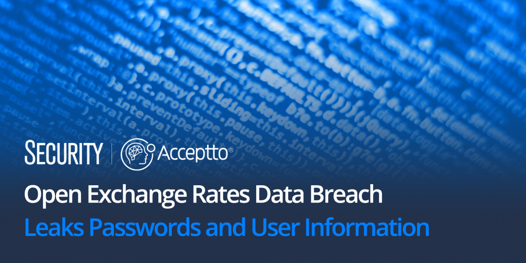 Security Magazine:Open Exchange Rates Data Breach Leaks Passwords and User Information