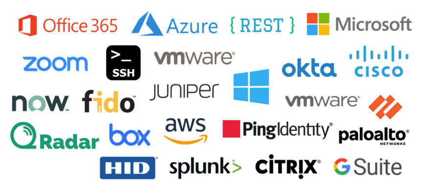 logos Acceptto Integrations