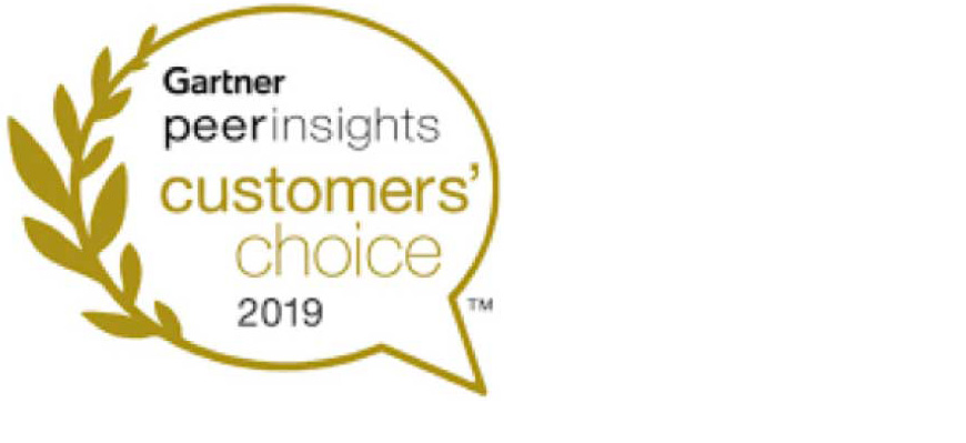 2019 Gartner Peer Insights Customers' Choice